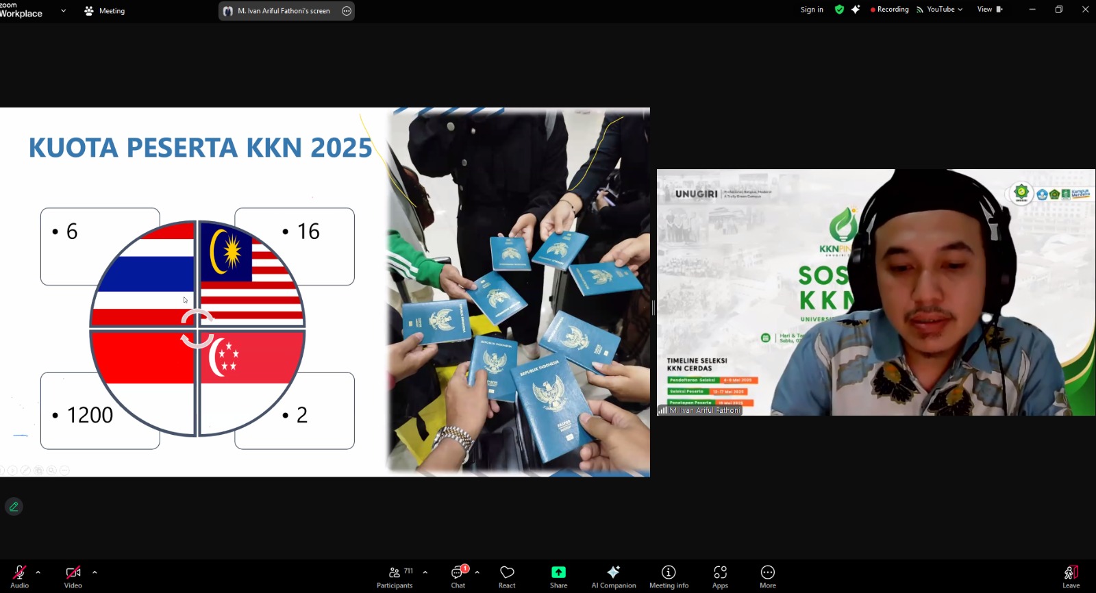 UNUGIRI Sosialisasikan Program KKN Nasional dan Internasional Tahun Akademik 2025–2026