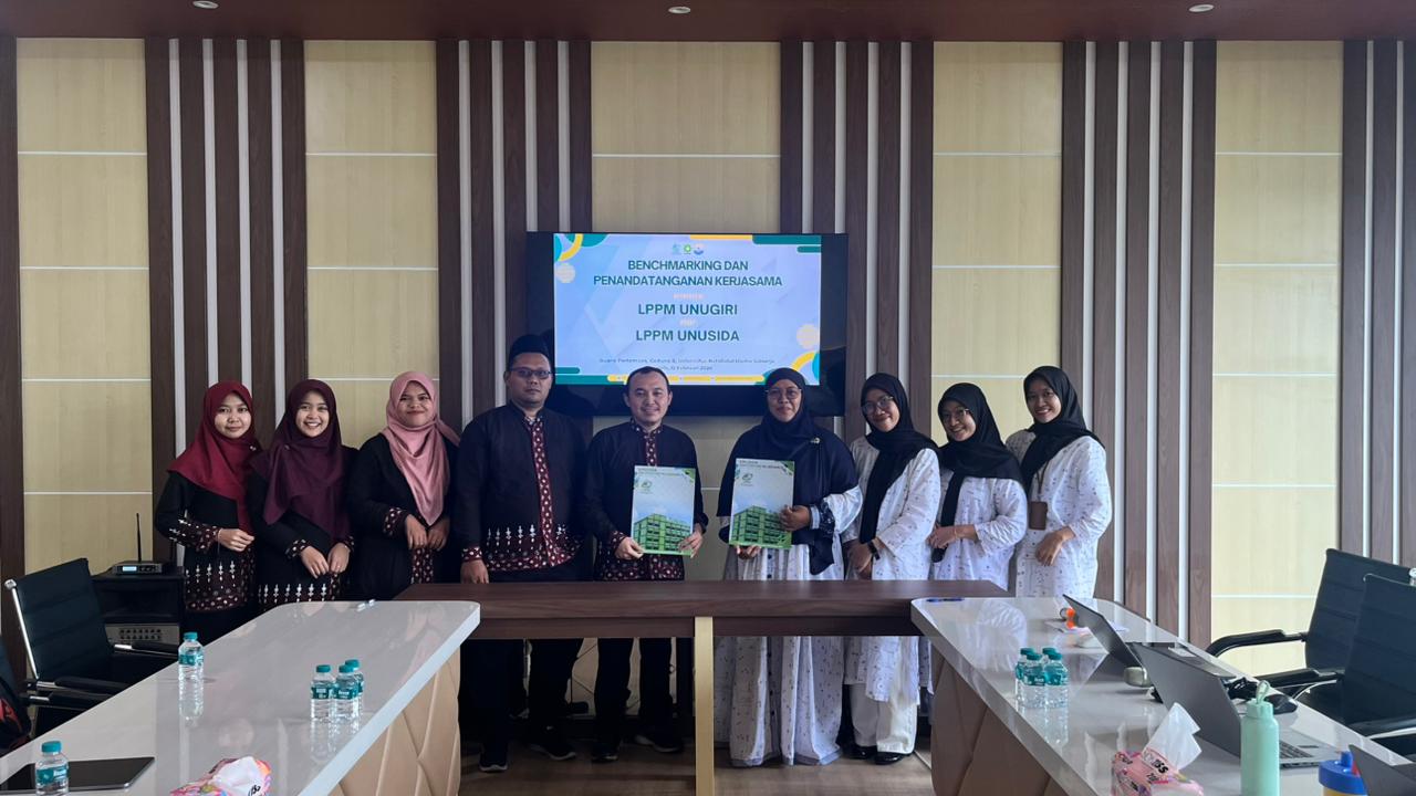 LPPM UNUGIRI Tingkatkan Mutu Tridarma Melalui Benchmarking ke UNIPDU Jombang dan UNUSIDA Sidoarjo
